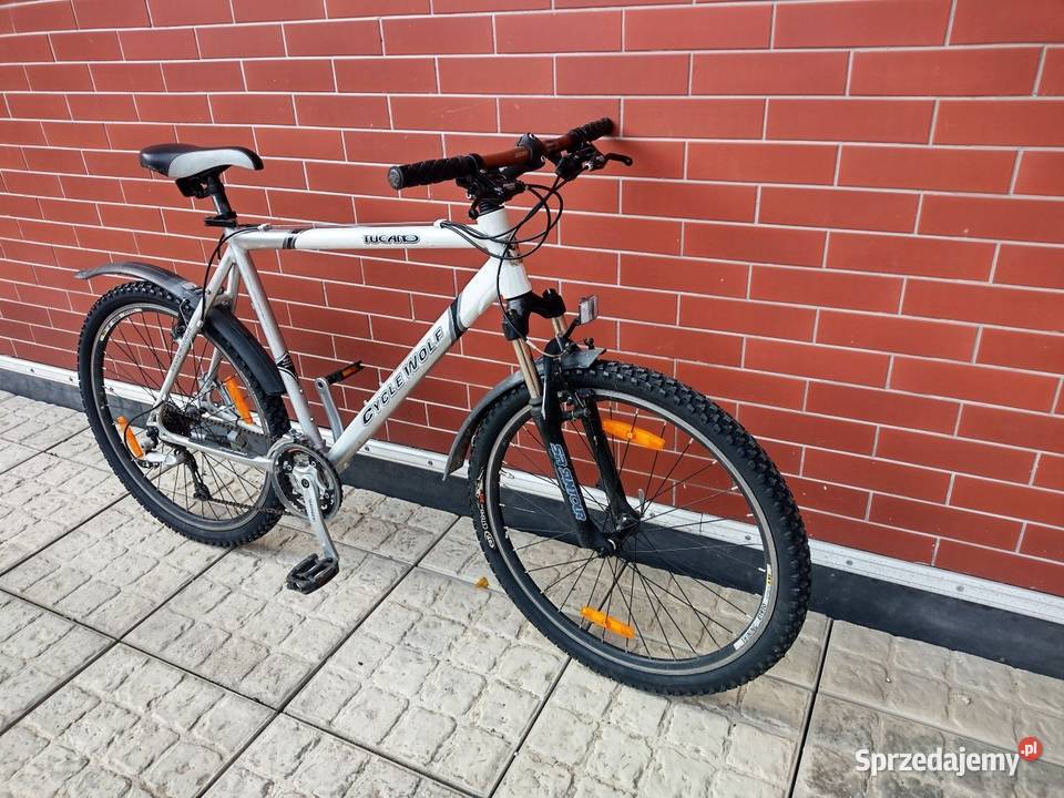 rower aluCYCLE WOLF amortyzator Deore XT Górskie, MTB Wrocław