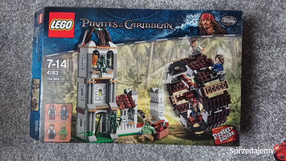 Lego 4183 Piraci z Karaibów Młyn 9 lat+ Dla Dziecka sprzedam