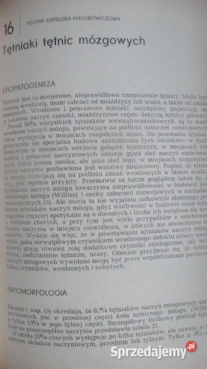 Choroby naczyń HRykowski medycyna naczynia Książki naukowe i popularnonaukowe Łódź