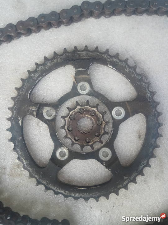 Napęd zębatka zębatki łańcuch Suzuki gsxf 600