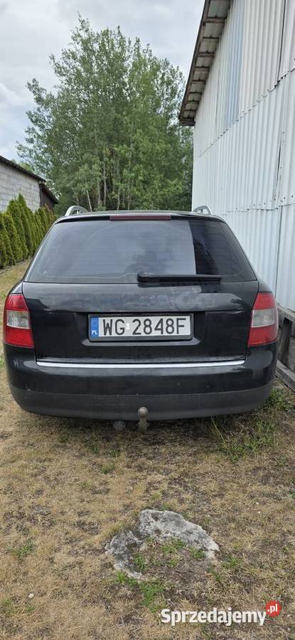 Audi A4 B6 Avant Sline 19 TDI 2002 r uszkodzony manualna Sobienki