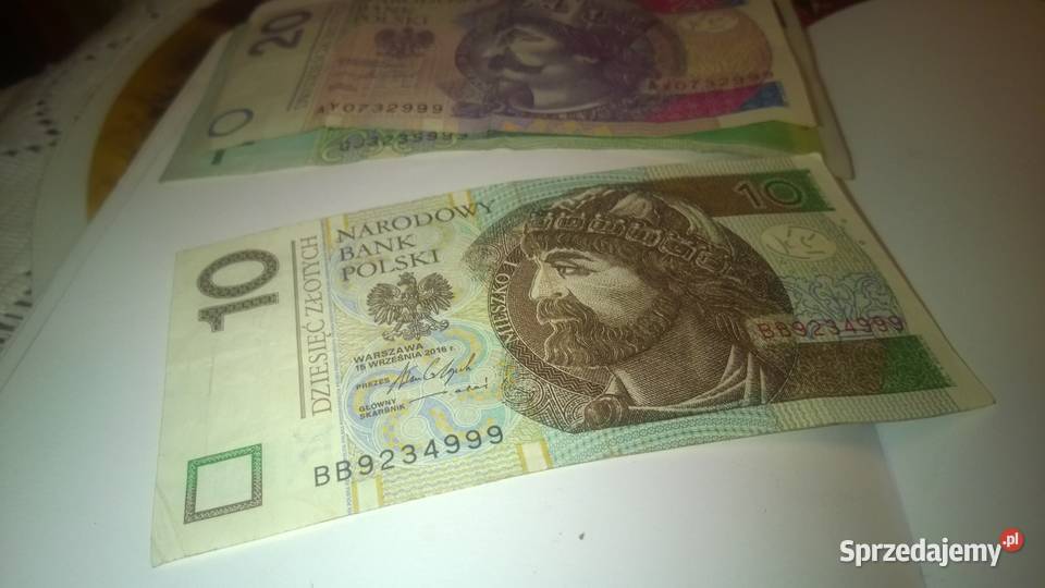 banknoty kolekcjonerskie 10zl Kraków sprzedam