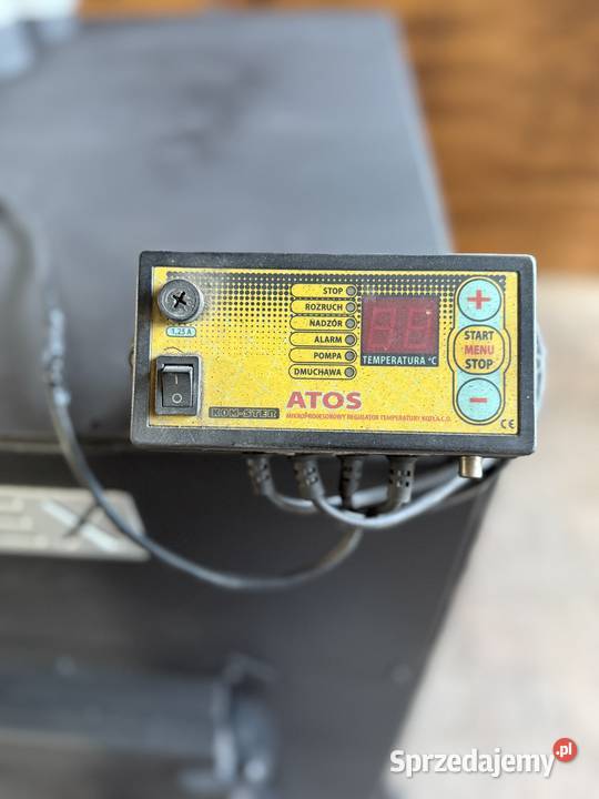 Piec nadmuchowy Mironex 65 kW duże palenisko Radomsko