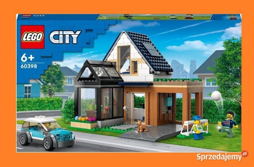LEGO City Domek rodzinny i samochód 60398 6 lat+ Warszawa