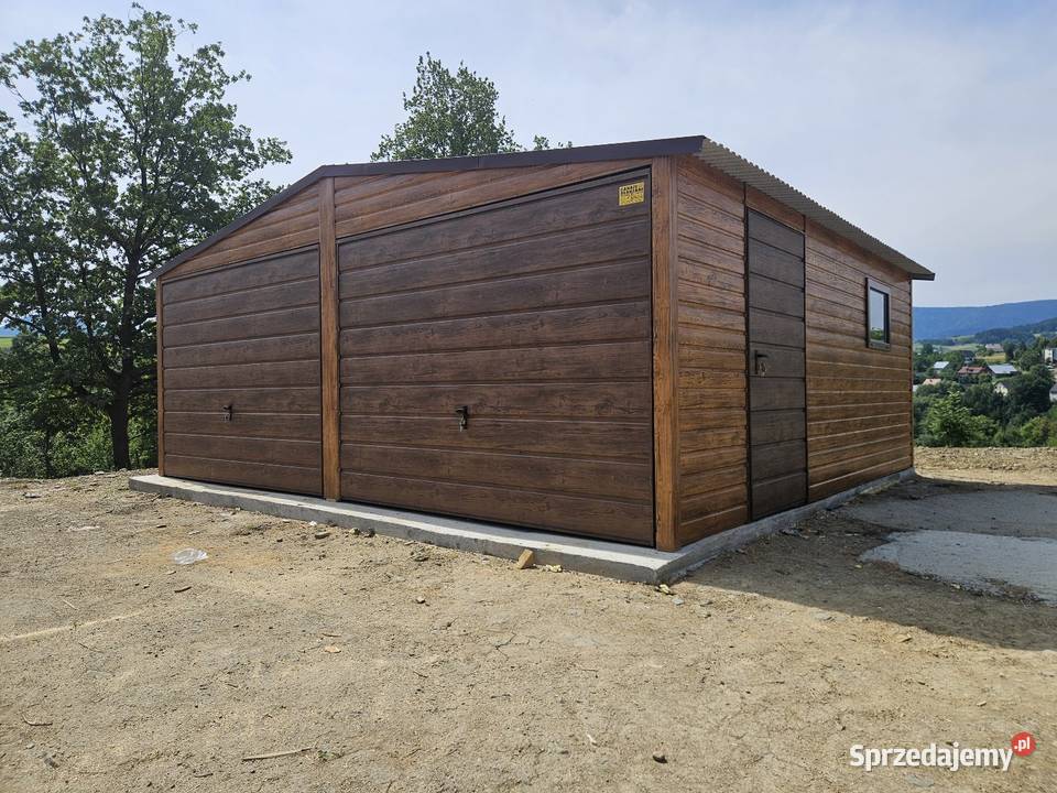 6x6 Garaze Blaszane Garaż Blaszany Blaszak