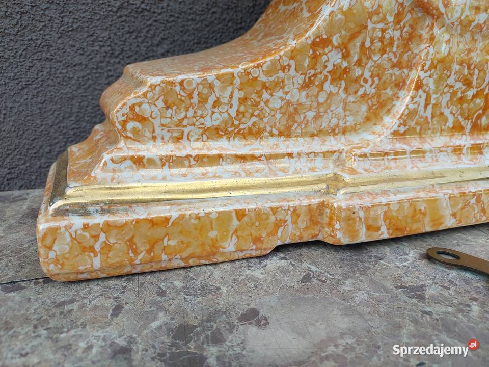 Stary zegar kominkowy mechanizm francuz chodzik pomorskie