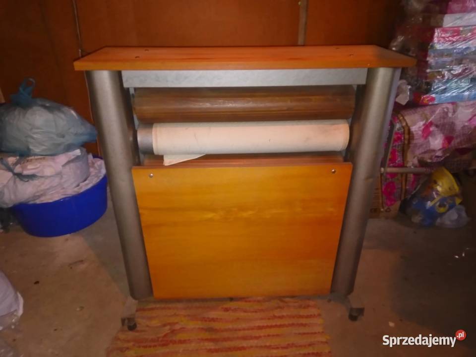 Magiel ręczny do prasowania tkanin PRL vintage Łódź