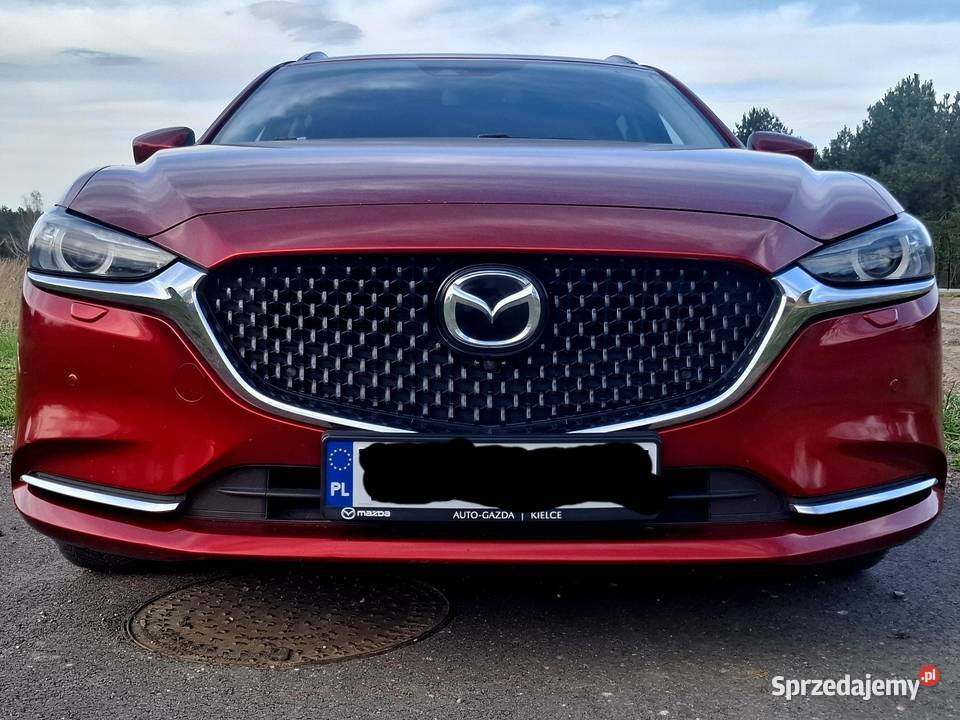 Mazda 6 ORYGINALNY LAKIER Salon BEZWYPADKOWY Sky czerwony świętokrzyskie