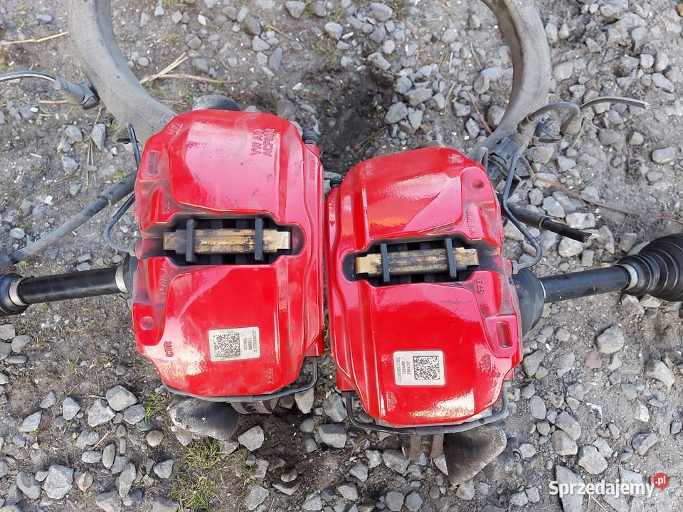 Tarcze zaciski hamulcowe przód Audi A4 B9 A5