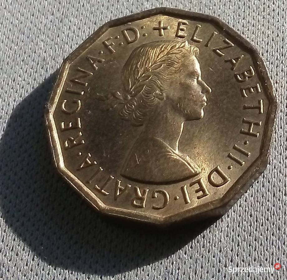 WIELKA BRYTANIATHREE PENCE1967 r