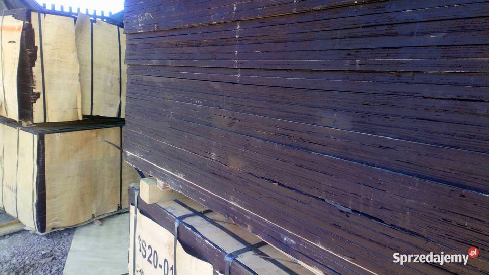 Sklejka szalunkowa topola chińska Recykling Tokarnia