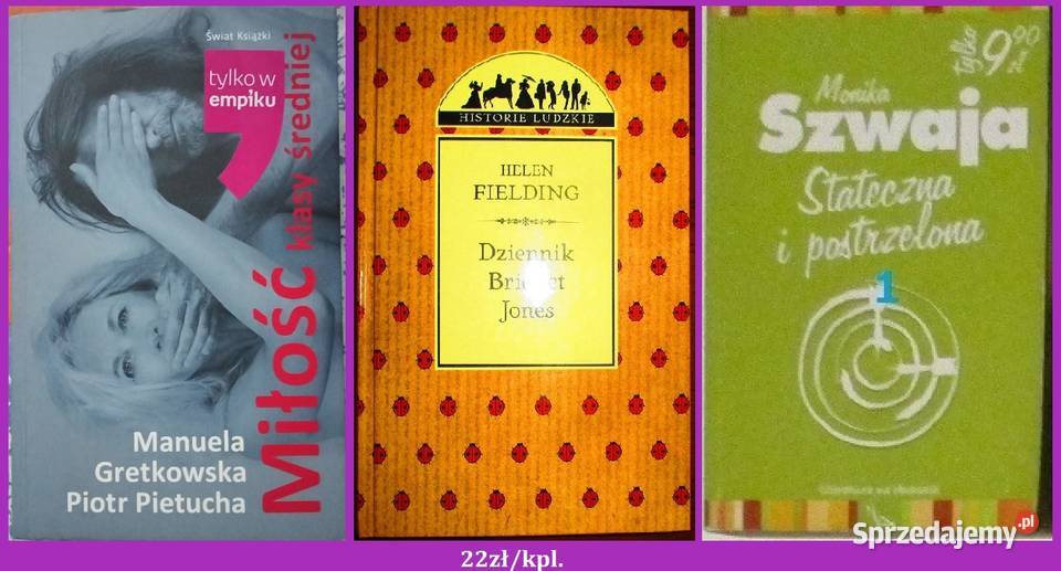 Miłość klasy średniej Dziennik Bridget Jones Pozostałe Łódź