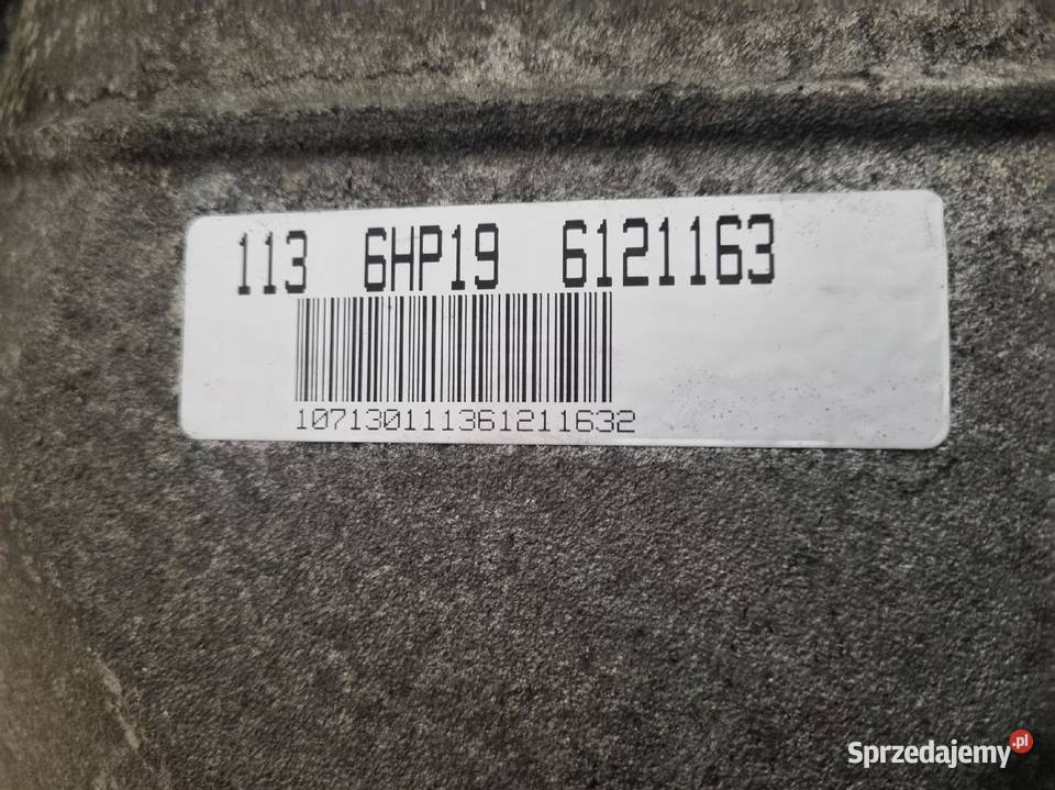 SKRZYNIA BIEGÓW BMW E90 E91 20 D DIESEL Chełm