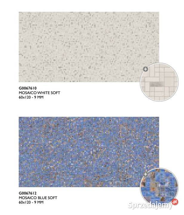 Płytki Versace MAXIMVS MOSAICO BLUE SOFT 60x120 Płytki uniwersalne małopolskie Poskwitów