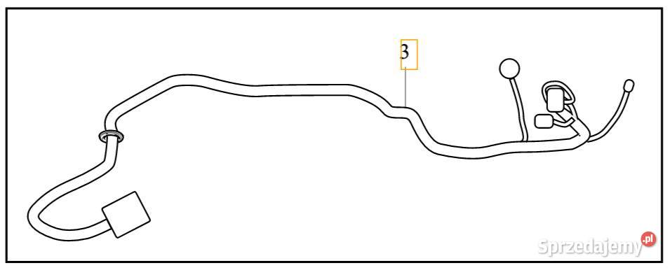 VOLVO S60 III dodatkowa wiazka haka holowniczego