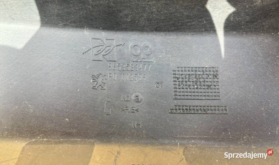 PEUGEOT 307 FL LISTWA ZDERZAKA LEWY PRZÓD PRAWY Międzychód