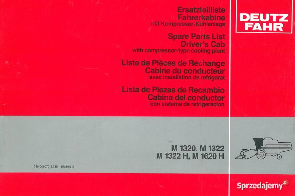 Katalog M 1320 1322 1322H 1620 H Szamotuły