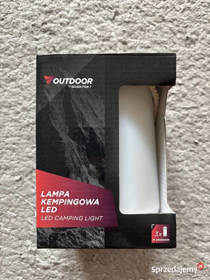 Lampka kempingowa led