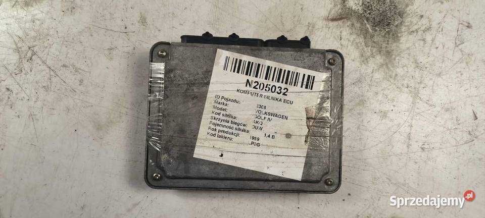 KOMPUTER SILNIKA ECU VOLKSWAGEN GOLF IV Lipno