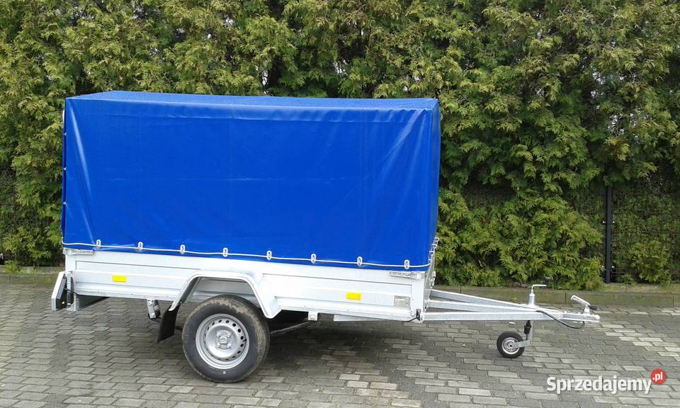 Przyczepa Rydwan 250x130x130 jednoosiowa resor Wieluń