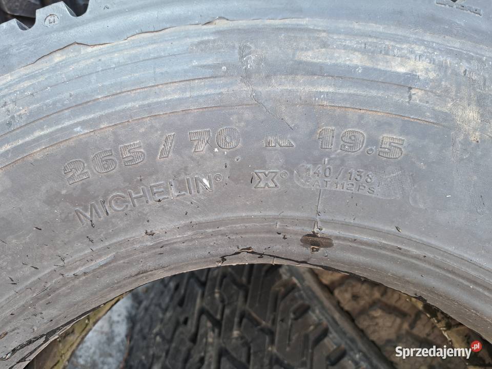 Opony Michelin 265 70R 195 nowe nalewki kujawsko-pomorskie