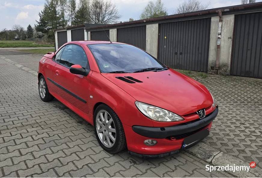 Peugeot 206 CC 16 Automat Skóra Grzane Fotele Mysłowice