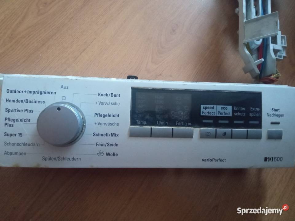 Siemens iq500 moduł pralki z wiązką programator Świdnik