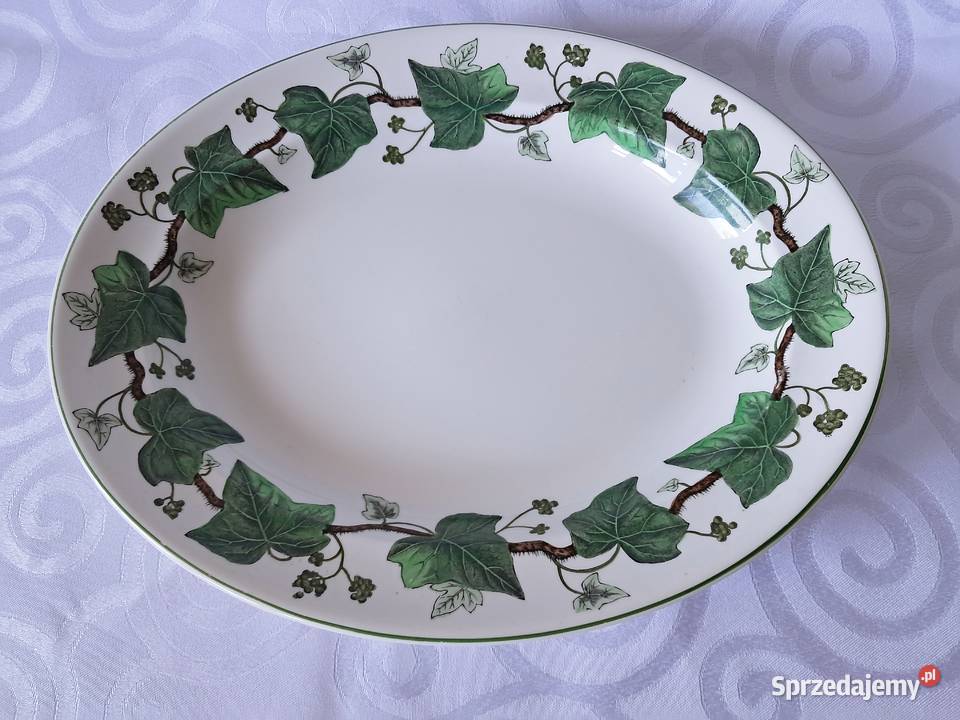 Wedgwood Napoleon Ivy owalny półmisek patera 325 lubuskie