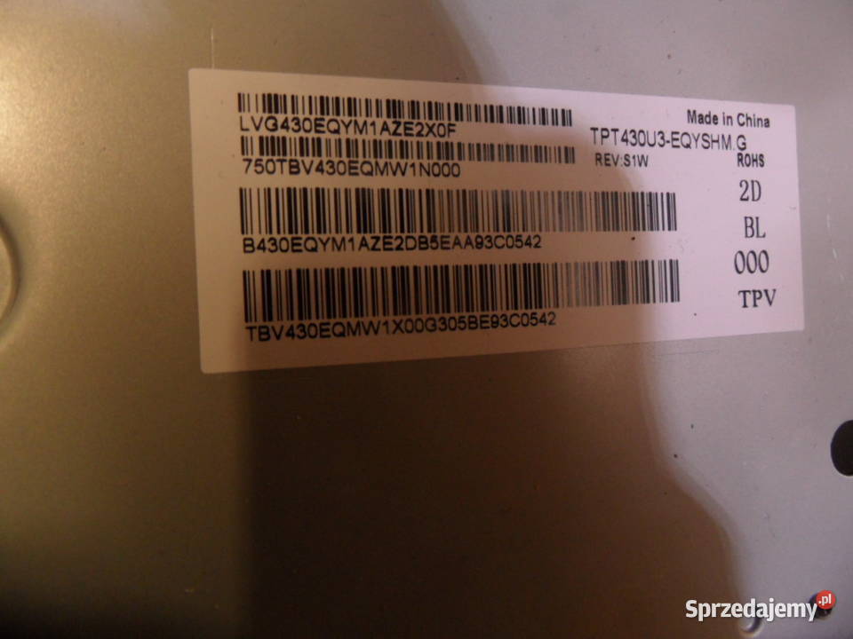 plyta glowna monitora philips BDM4350