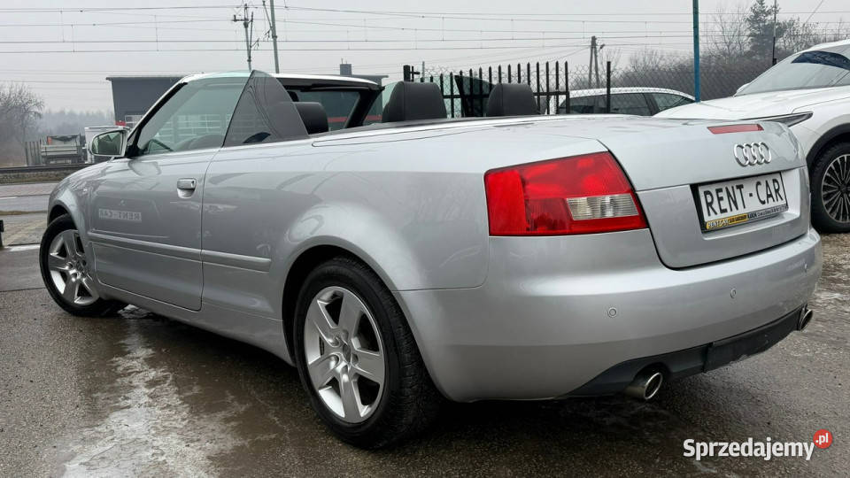 Audi A4 Cabrio24i V6170OPŁACONY Bezwypadkowy wspomaganie kierownicy Częstochowa sprzedam