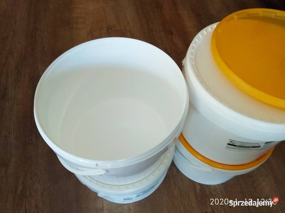 Wiadro plastikowe 10 litrowe do przechowywania małopolskie sprzedam