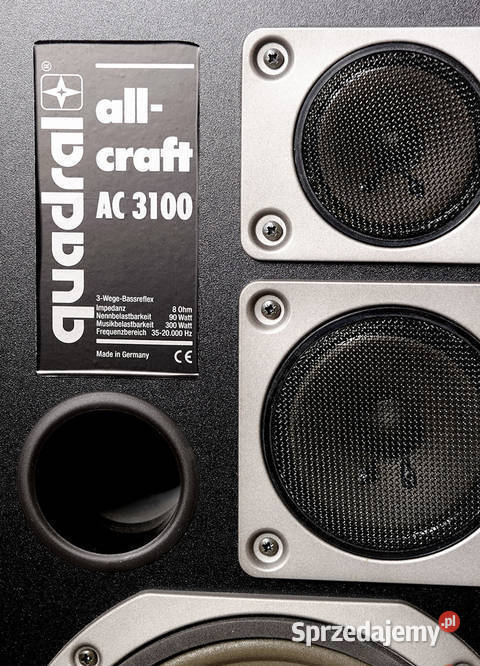 Quadral all craft AC 3100 HI FI Audio Wrocław