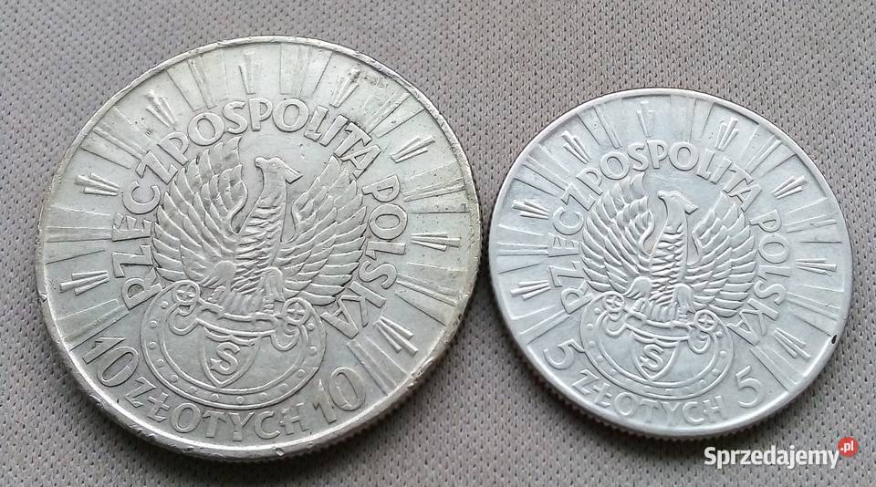 POLSKA10 5 1934 rSREBRO 750 ORZEŁ STRZELECKI Legionowo