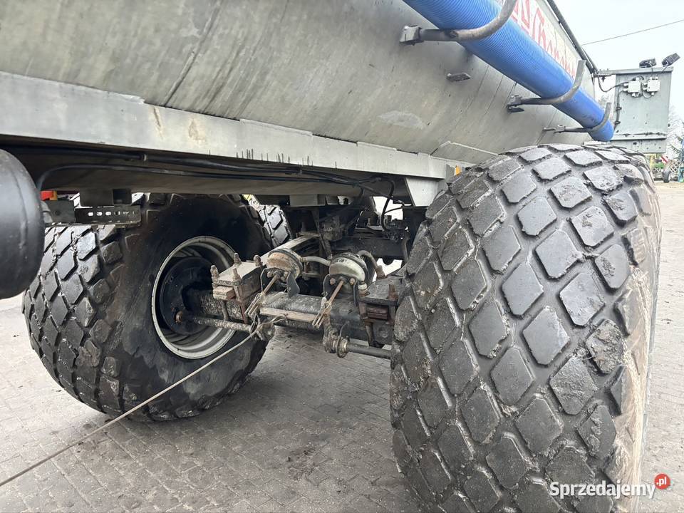 Beczkowóz Kotte Garant 16000 litrów beczka nieuszkodzony Myszyniec