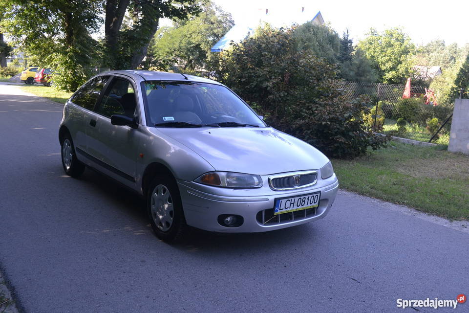 Rover 214 LPG srebrny lubelskie Lubartów