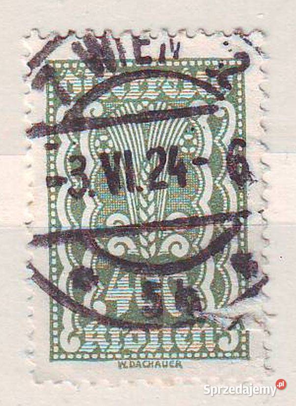 Zn Austria Mi 386 kas 1920 Wiedeń Filatelistyka Gliwice