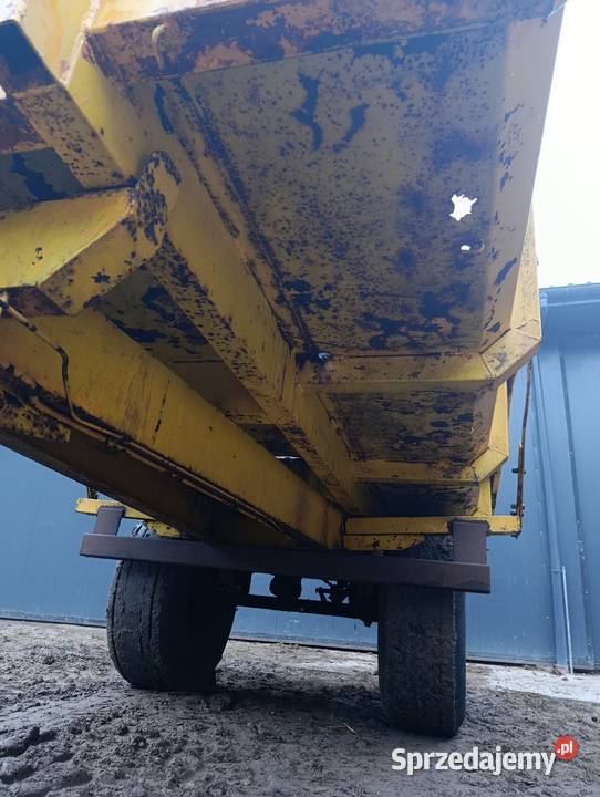 Przyczepa wywrotka kiper dokumenty nieuszkodzony sprzedam