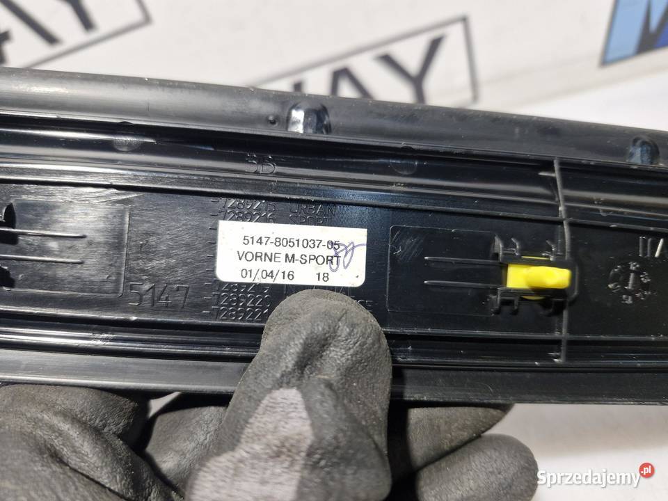 BMW F30 F31 LISTWA OSŁONA PROGU NAKŁADKA Progi