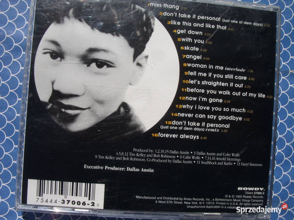 Pop CD MONICAMISS THANG 1995 Wołów