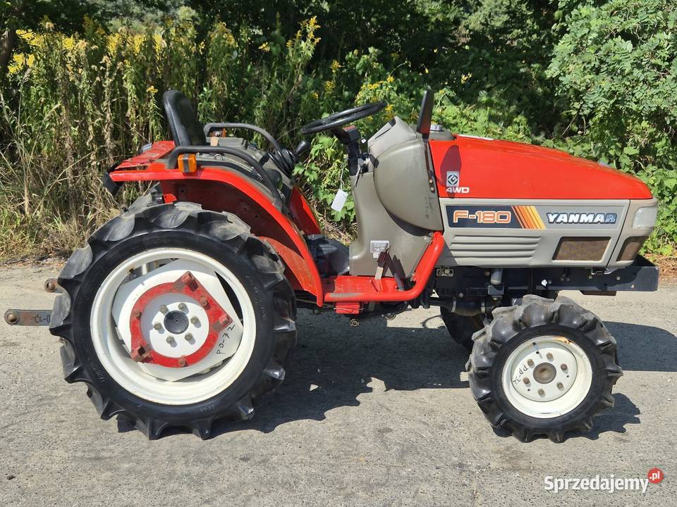 Traktorek traktor YANMAR F180D 18 44 Skrzynia biegów Manualna Małuszyn