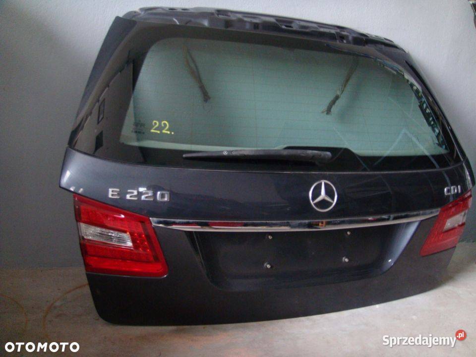 KLAPA BAGAŻNIKA MERCEDES EKLASA W212 KOMBI Włoszczowa sprzedam
