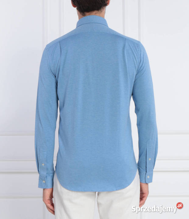 Koszula męska Ralph Lauren bawełniana niebieska Rozmiar L podlaskie Białystok