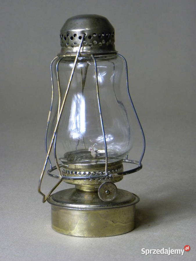 Kolekcjonerska niemiecka lampka łyżwiarza Orion Legnica