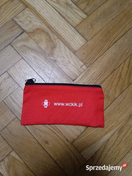 Saszetka czerwona na zamek Gdańsk