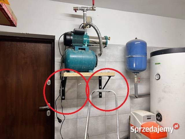 Stalowe 2 MOCNE wsporniiki pod półkę 400x300mm małopolskie Kęty