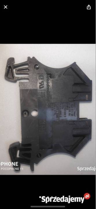 Złączki szynowa WDU 4 czarne śląskie Gliwice