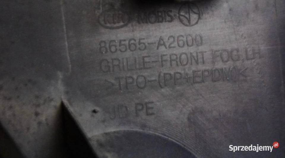 KRATKA HALOGENU LEWA KIA CEED II LIFT CHROM 15 mazowieckie Warszawa