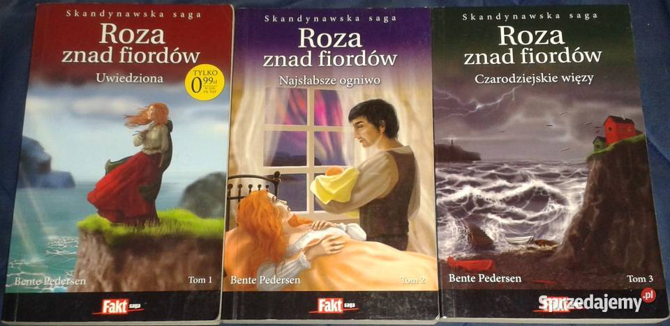 Róża znad fiordów Skandynawska saga Bente Pozostałe Chełm sprzedam