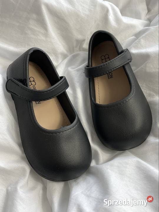 Baleriny dziewczęce r24 16 nowe czarne czarny Balerinki Słupsk