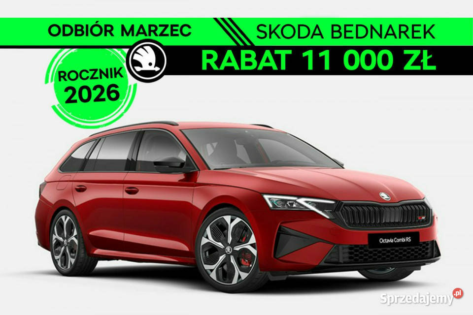koda Octavia Combi RS 20 TSI 265 DSG Odbiór w Łódź